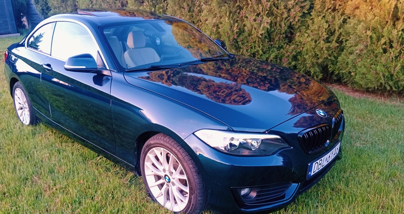 BMW Seria 2 cena 63900 przebieg: 117000, rok produkcji 2016 z Wrocław małe 106